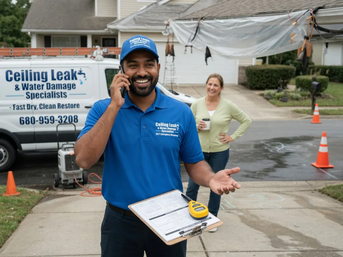 Ceiling Leak Cleanup Goose Creek, SC FAQs